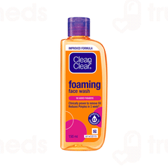 Clean & Clear Improved Formula Foaming Face Wash 150ml