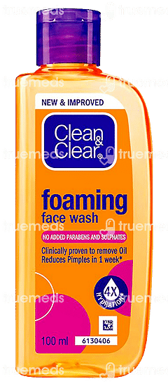 Clean And Clear Foaming Face Wash 100ml