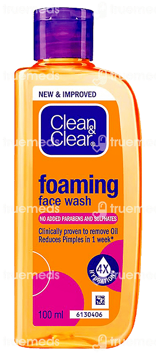 Clean And Clear Foaming Face Wash 100ml