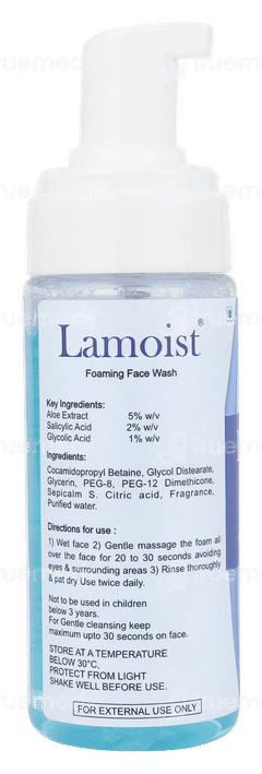 Lamoist Foaming Face Wash 150Ml