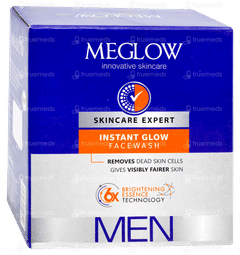 Meglow Instant Glow Men Facewash 70gm