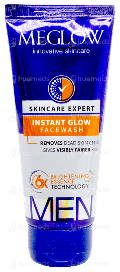 Meglow Instant Glow Men Facewash 70gm