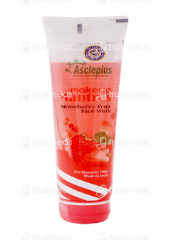 Asclepius Makeup Mantras Strawberry Face Wash 100 GM