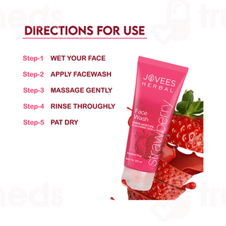 Jovees Strawberry Face Wash 120 ML