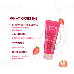 Jovees Strawberry Face Wash 120 ML