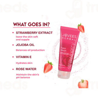 Jovees Strawberry Face Wash 120 ML