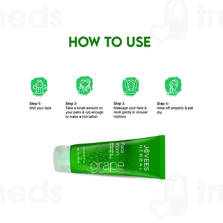 Jovees Grape Face Wash  Fairness 120 ML