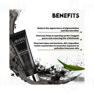 Jovees Detoxifying Charcoal Face Wash 120 ML