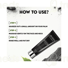 Jovees Detoxifying Charcoal Face Wash 120 ML