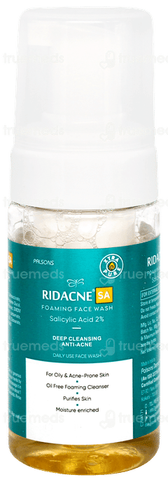 Ridacne Sa Foaming Face Wash 100ml