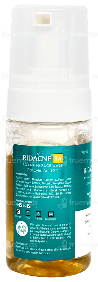 Ridacne Sa Foaming Face Wash 100ml