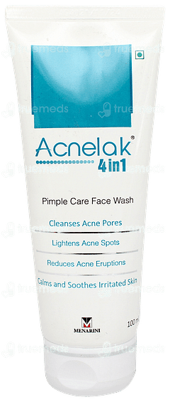 Acnelak 4 In 1 Pimple Care Face Wash 100ml Acnelak 4 In 1 Pimple Care Face Wash 100ml