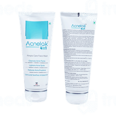 Acnelak 4 In 1 Pimple Care Face Wash 100ml
