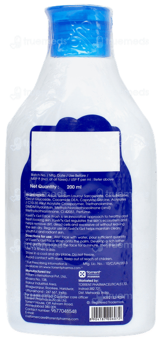 Fash X New Gel Face Wash 200ml