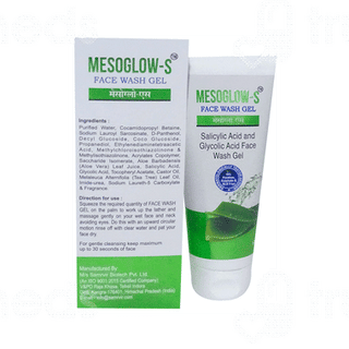 Mesoglow S Face Wash Gel 60gm