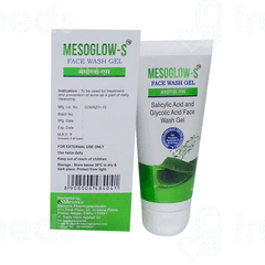 Mesoglow S Face Wash Gel 60gm