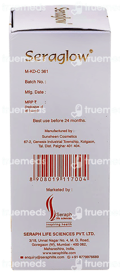 Seraglow Foaming Face Wash 60ml