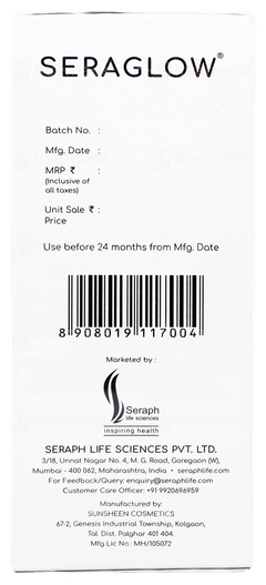 Seraglow Foaming Face Wash 60ml