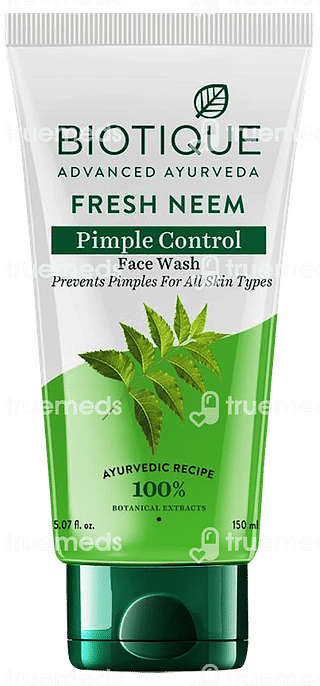 Biotique Fresh Neem Pimple Control Face Wash 150 ML