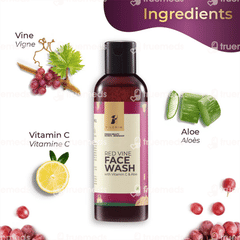Pilgrim Red Vine Face Wash 100ml