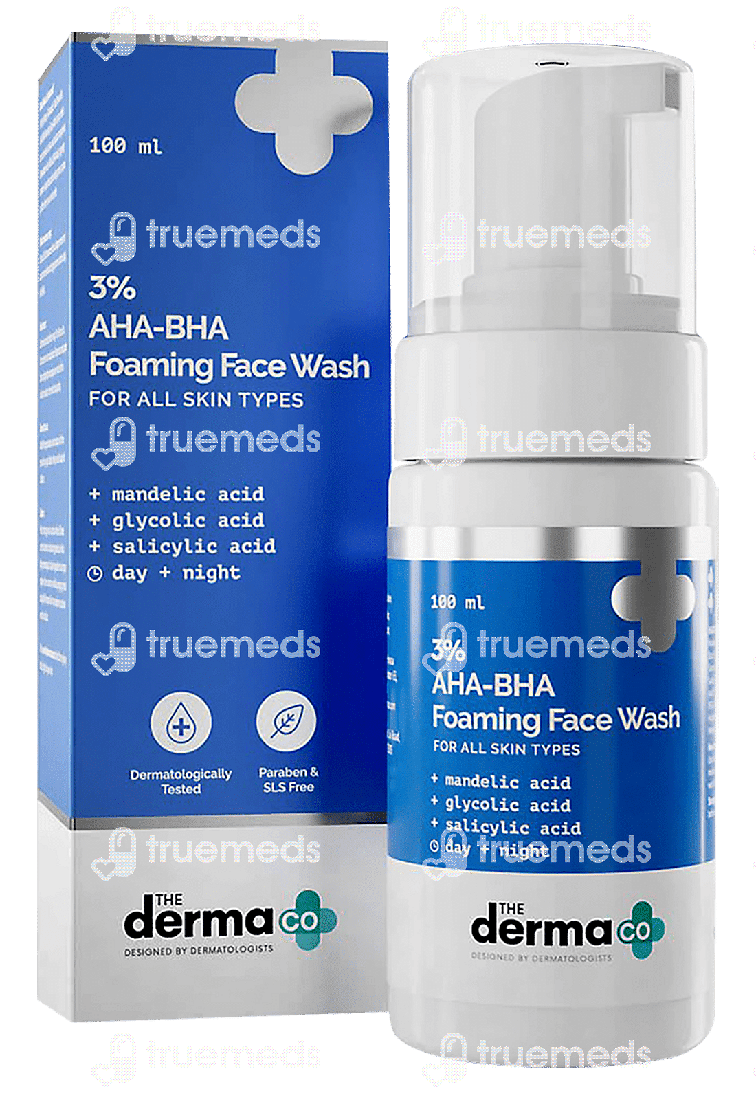 The Derma Co 3 Aha Bha Foaming Face Wash 100 Ml Uses Side Effects Dosage Price Truemeds