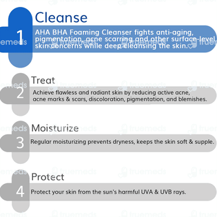 The Derma Co 3 Aha Bha Foaming Face Wash 100 Ml - Uses, Side Effects ...