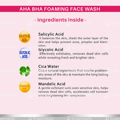 Dermora Aha Bha Foaming Face Wash 150 ML