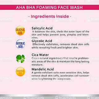 Dermora Aha Bha Foaming Face Wash 150 ML