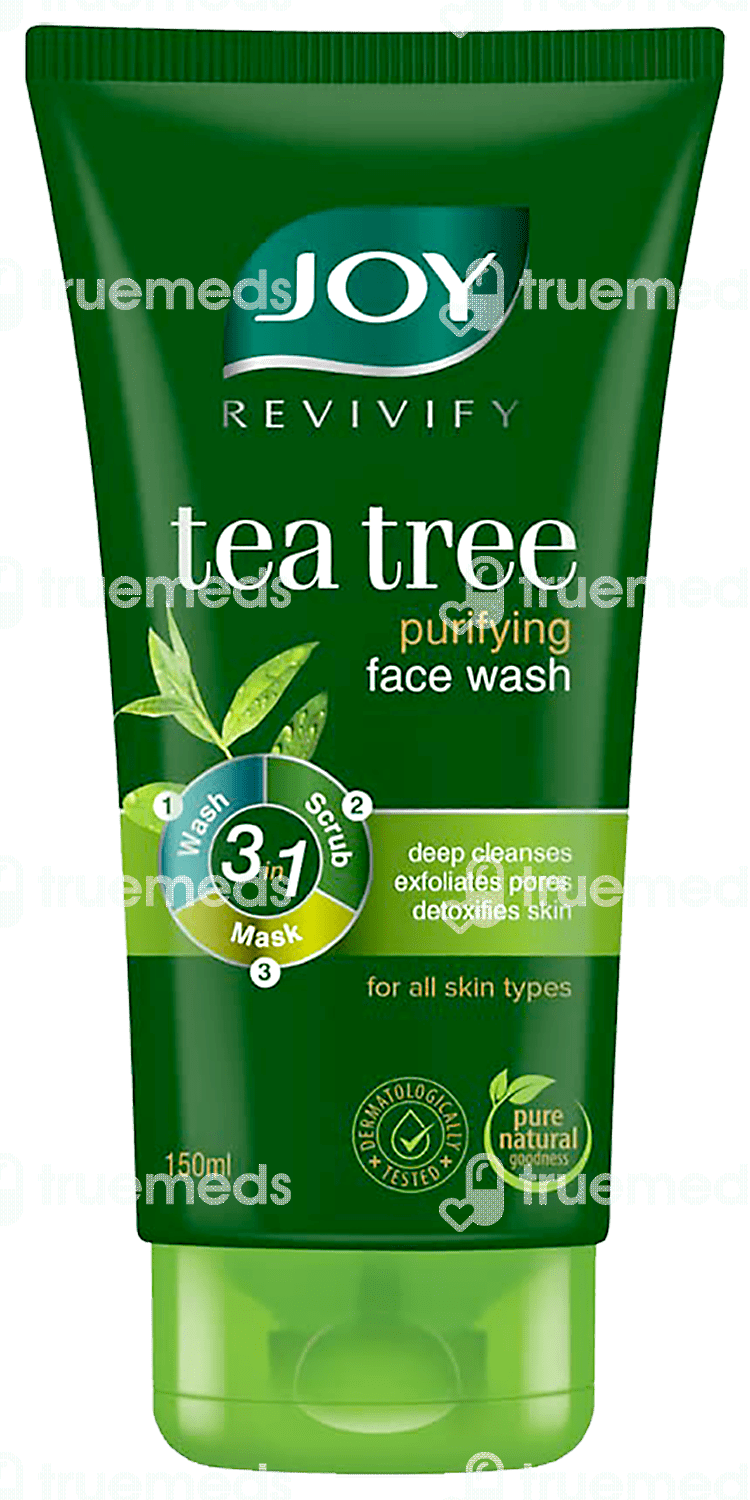 Joy Revivify Tea Tree Purifying Clear Skin Face Wash 150 Ml Uses
