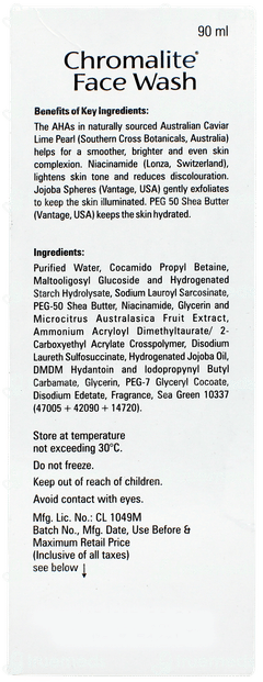 Chromalite Face Wash 90ml