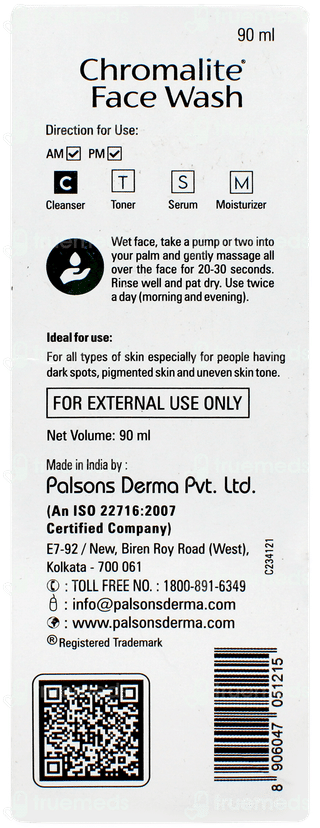 Chromalite Face Wash 90ml