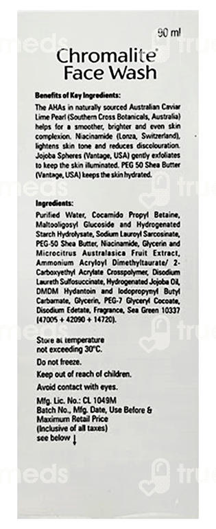 Chromalite Facewash 90 ML