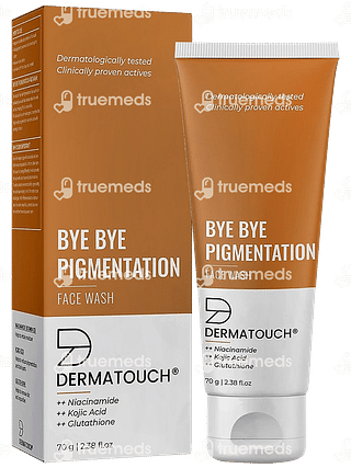 Dermatouch Bye Bye Pigmentation Face Wash 70 GM