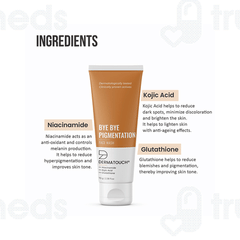 Dermatouch Bye Bye Pigmentation Face Wash 70gm