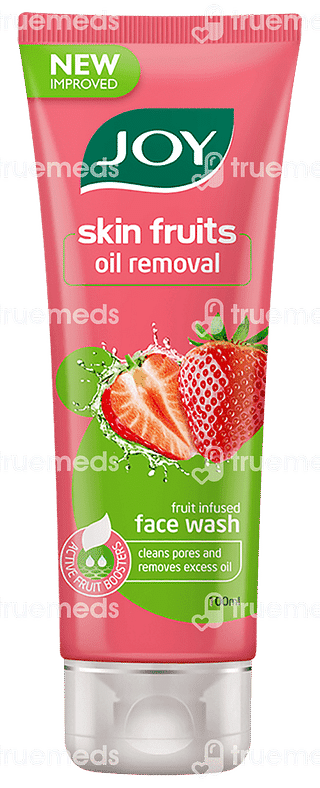 Joy Skin Fruits Oil Removal Strawberry Face Wash 100 ML