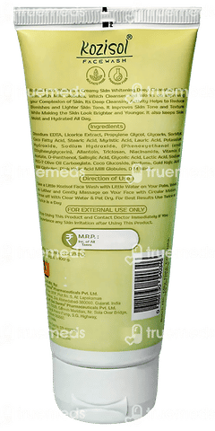 Kozisol Face Wash 100gm