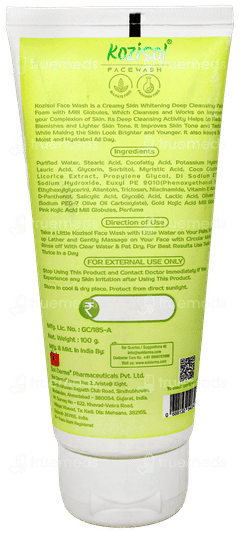 Kozisol Face Wash 100gm