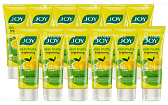 Joy Skin Fruits Lemon Brightening Face Wash 15 ML (12 Pcs X 2 Jar)