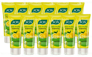 Joy Skin Fruits Lemon Brightening Face Wash 15 ML (12 Pcs X 2 Jar)