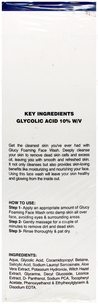 Glucy Foaming Face Wash 150Ml