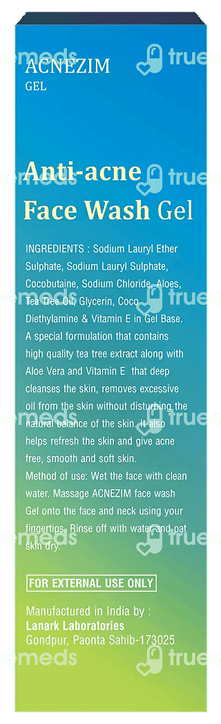 Acnezim Face Wash Gel 60 ML