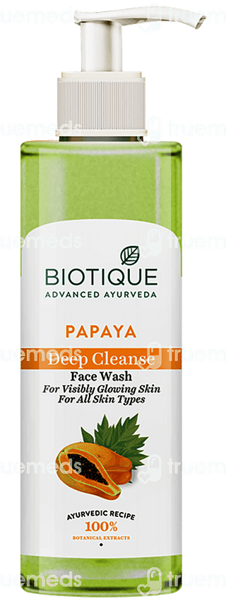 Biotique Papaya Deep Cleanse Face Wash 200 ML