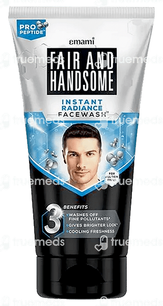 Emami Fair And Handsome Instant Radiance Face Wash 150 GM