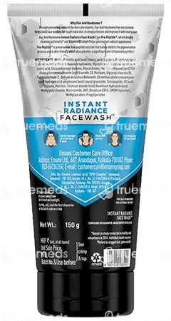 Emami Fair And Handsome Instant Radiance Face Wash 150 GM