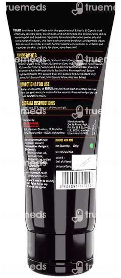 Reverzo Anti Acne Face Wash 100gm Reverzo Anti Acne Face Wash 100gm