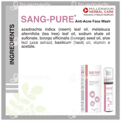 Millennium Herbal Care Sang Pure Anti Acne Face Wash 70 ML