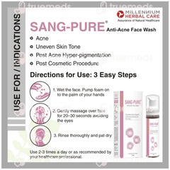 Millennium Herbal Care Sang Pure Anti Acne Face Wash 70 ML