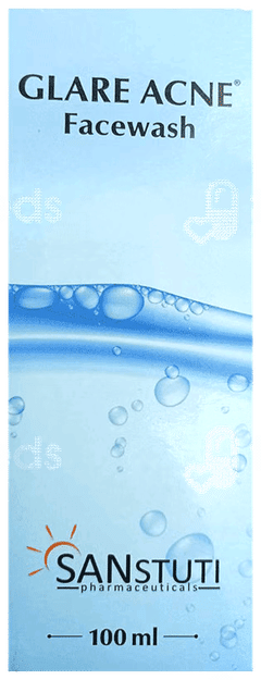 Glare Acne Face Wash 100Ml