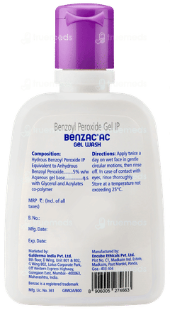 Benzac Ac Gel Wash 100ml