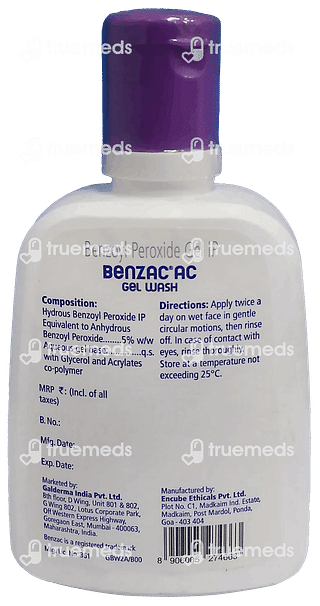 Benzac Ac Gel Wash 100ml